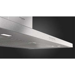 Fulgor Milano 36" Wall Mount Chimney Range Hood with 4 Fan Speeds, Stainless Steel - F4CW36S1 - The Home Selection