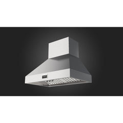 Fulgor Milano 36" Wall Mount Range Hood with 1,000 CFM Blower, Stainless Steel - F6PC36DS1 - The Home Selection
