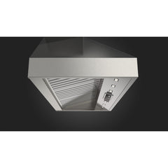 Fulgor Milano 48" Wall Mount Range Hood with 3-Speeds, 1000 CFM Blower Stainless Steel - F6PC48DS1 - The Home Selection