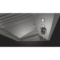 Fulgor Milano 48" Wall Mount Range Hood with 3-Speeds, 1000 CFM Blower Stainless Steel - F6PC48DS1 - The Home Selection