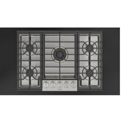 Fulgor Milano Cooktop, 30 inch Exterior Width, Gas, 5 Burners, Stainless Steel colour - F6PGK305S2 - The Home Selection