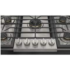 Fulgor Milano Cooktop, 30 inch Exterior Width, Gas, 5 Burners, Stainless Steel colour - F6PGK305S2 - The Home Selection
