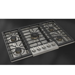 Fulgor Milano Cooktop, 30 inch Exterior Width, Gas, 5 Burners, Stainless Steel colour - F6PGK305S2 - The Home Selection
