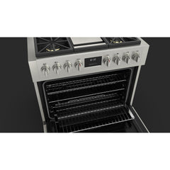 Fulgor Milano - Sofia 36” Pro All-Gas Range with Griddle - F6PGR364GS2 - The Home Selection