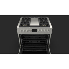 Fulgor Milano - Sofia 36” Pro All-Gas Range with Griddle - F6PGR364GS2 - The Home Selection