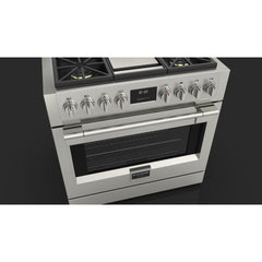 Fulgor Milano - Sofia 36” Pro All-Gas Range with Griddle - F6PGR364GS2 - The Home Selection