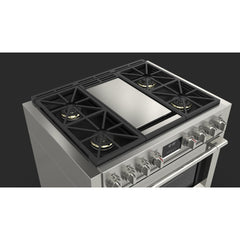 Fulgor Milano - Sofia 36” Pro All-Gas Range with Griddle - F6PGR364GS2 - The Home Selection