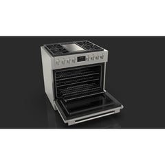 Fulgor Milano - Sofia 36” Pro All-Gas Range with Griddle - F6PGR364GS2 - The Home Selection