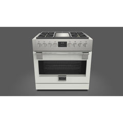 Fulgor Milano - Sofia 36” Pro All-Gas Range with Griddle - F6PGR364GS2 - The Home Selection