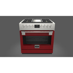 Fulgor Milano - Sofia 36” Pro All-Gas Range with Griddle - F6PGR364GS2 - The Home Selection