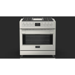 Fulgor Milano - Sofia 36” Pro All-Gas Range with Griddle - F6PGR364GS2 - The Home Selection