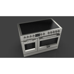 Fulgor Milano - Sofia 48” Pro Induction Range – All Glass - F6PIR487S1 - The Home Selection