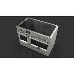 Fulgor Milano - Sofia 48” Pro Induction Range – All Glass - F6PIR487S1 - The Home Selection