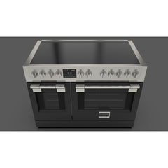 Fulgor Milano - Sofia 48” Pro Induction Range – All Glass - F6PIR487S1 - The Home Selection