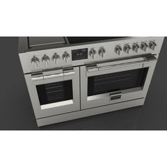 Fulgor Milano Sofia 48” Pro Induction Range with Griddle - F6PIR485GS1 - The Home Selection