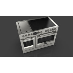 Fulgor Milano Sofia 48” Pro Induction Range with Griddle - F6PIR485GS1 - The Home Selection