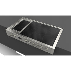 Fulgor Milano - SOFIA 48” PRO INDUCTION RANGETOP WITH GRIDDLE - F6IRT485GS1 - The Home Selection