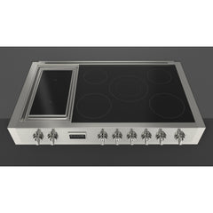 Fulgor Milano - SOFIA 48” PRO INDUCTION RANGETOP WITH GRIDDLE - F6IRT485GS1 - The Home Selection