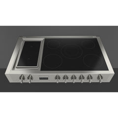 Fulgor Milano - SOFIA 48” PRO INDUCTION RANGETOP WITH GRIDDLE - F6IRT485GS1 - The Home Selection