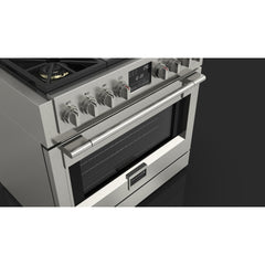 Fulgor Milano - Sofia Pro 36” Dual Fuel Range with Griddle - F6PDF364GS1 - The Home Selection