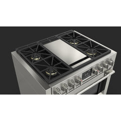 Fulgor Milano - Sofia Pro 36” Dual Fuel Range with Griddle - F6PDF364GS1 - The Home Selection
