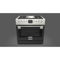 Fulgor Milano - Sofia Pro 36” Dual Fuel Range with Griddle - F6PDF364GS1 - The Home Selection