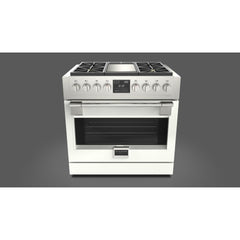 Fulgor Milano - Sofia Pro 36” Dual Fuel Range with Griddle - F6PDF364GS1 - The Home Selection