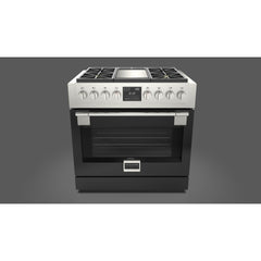 Fulgor Milano - Sofia Pro 36” Dual Fuel Range with Griddle - F6PDF364GS1 - The Home Selection