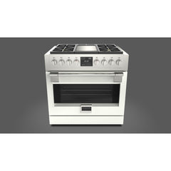 Fulgor Milano - Sofia Pro 36” Dual Fuel Range with Griddle - F6PDF364GS1 - The Home Selection