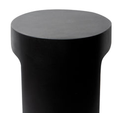 Alfi Black Matte Solid Surface Resin Bathroom / Shower Stool - ABST66BM