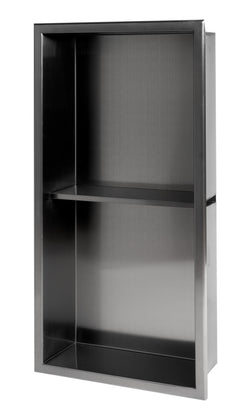 Alfi 12  x 24  Vertical Double Shelf Shower Niche - ABNP1224