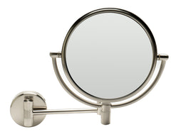 Alfi 8  Round Wall Mounted 5x Magnify Cosmetic Mirror - ABM8WR