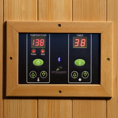 Golden Design 2 Person Dynamic "Gracia" Infrared Sauna Full Spectrum with Canadian Hemlock - DYN-6119-03 FS - The Home Selection
