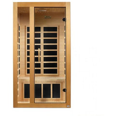 Golden Design 2 Person Low EMF FAR Infrared Sauna Gracia - DYN-6119-01 - The Home Selection