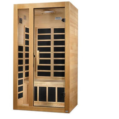 Golden Design 2 Person Low EMF FAR Infrared Sauna Gracia - DYN-6119-01 - The Home Selection