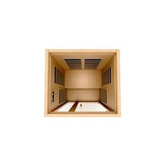 Golden Design 2 Person Low EMF FAR Infrared Sauna Gracia - DYN-6119-01 - The Home Selection