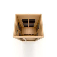 Golden Design 2 Person Low EMF FAR Infrared Sauna Gracia - DYN-6119-01 - The Home Selection