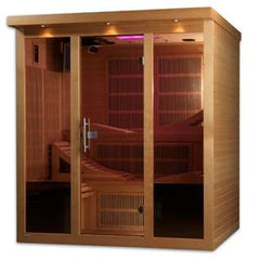 Golden Design 6 Person Near Zero EMF Far Infrared Sauna - GDI-6996-01 - The Home Selection