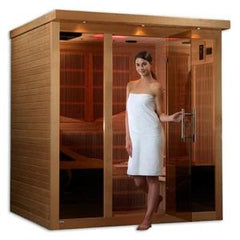 Golden Design 6 Person Near Zero EMF Far Infrared Sauna - GDI-6996-01 - The Home Selection