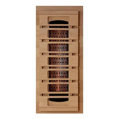 Golden Design Full Spectrum "Reserve Edition" Infrared Sauna with Himalayan Salt Bar (2025 model), Near Zero EMF 2-Person - GDI-8020-03 - The Home Selection
