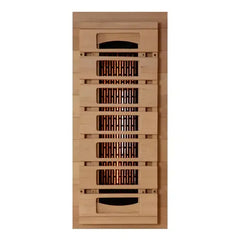 Golden Design Full Spectrum "Reserve Edition" Infrared Sauna with Himalayan Salt Bar, Near Zero EMF 2-Person - GDI-8010-03 - The Home Selection