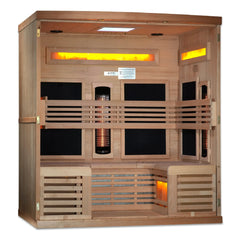 Golden Design Reserve Edition Full Spectrum with Himalayan Salt Bar, 6 Person capacity - GDI-8260-01 - The Home Selection