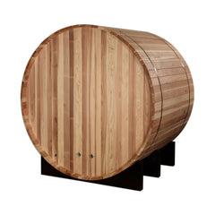 Golden Designs "St. Moritz" 2 Person Barrel Traditional Sauna, Pacific Cedar - GDI-B002-01 - The Home Selection