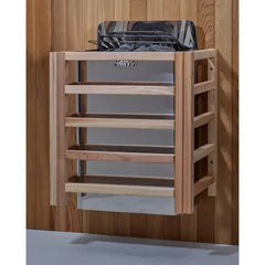 Golden Designs "Zurich" 4 Person Barrel with Bronze Privacy View, Traditional Sauna Pacific Cedar - GDI-B024-01 - The Home Selection