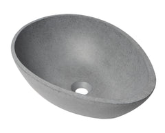 Alfi 21  Solid Concrete Tear Drop Above Mount Vessel Sink - ABCO21O