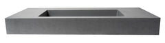 Alfi 48  Solid Concrete Rectangular Countertop Sink - ABCO48R