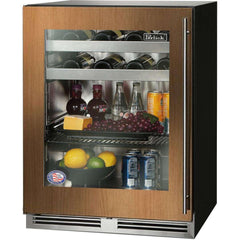 Perlick ADA Height Compliant Indoor Beverage Center With Fully Integrated Panel-ready Glass Door - HA24BB-4