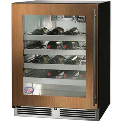 Perlick 24" ADA Height Compliant Indoor Wine Reserve With Fully Integrated Panel-ready Glass Door - HA24WB-4