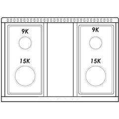 Hallman 30" Freestanding BOLD Series Range - HBR - The Home Selection