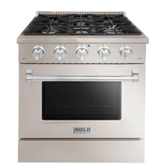 Hallman 30" Freestanding BOLD Series Range - HBR - The Home Selection